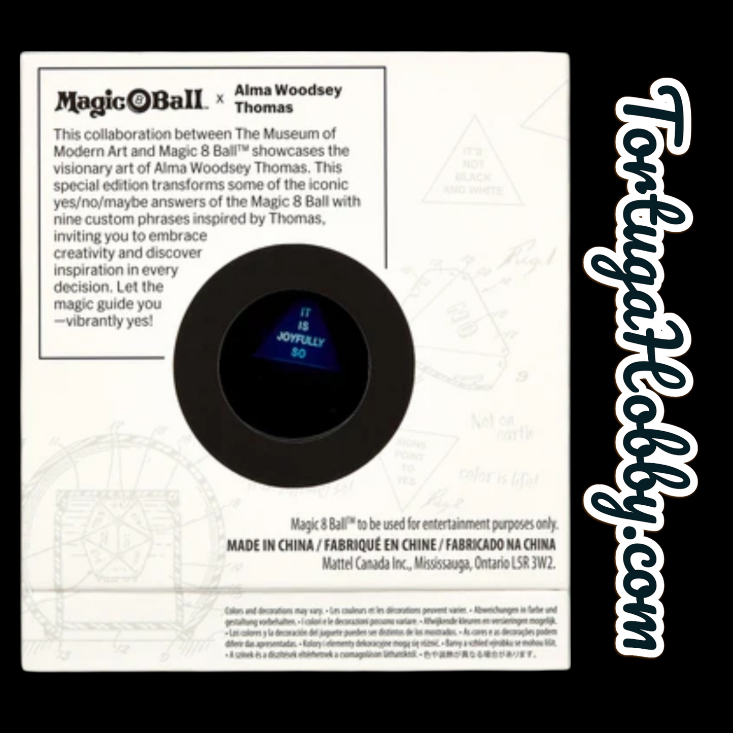 2025 - Magic 8-Ball x MoMA Alma Woodsey Thomas Game, Magic Eight Ball