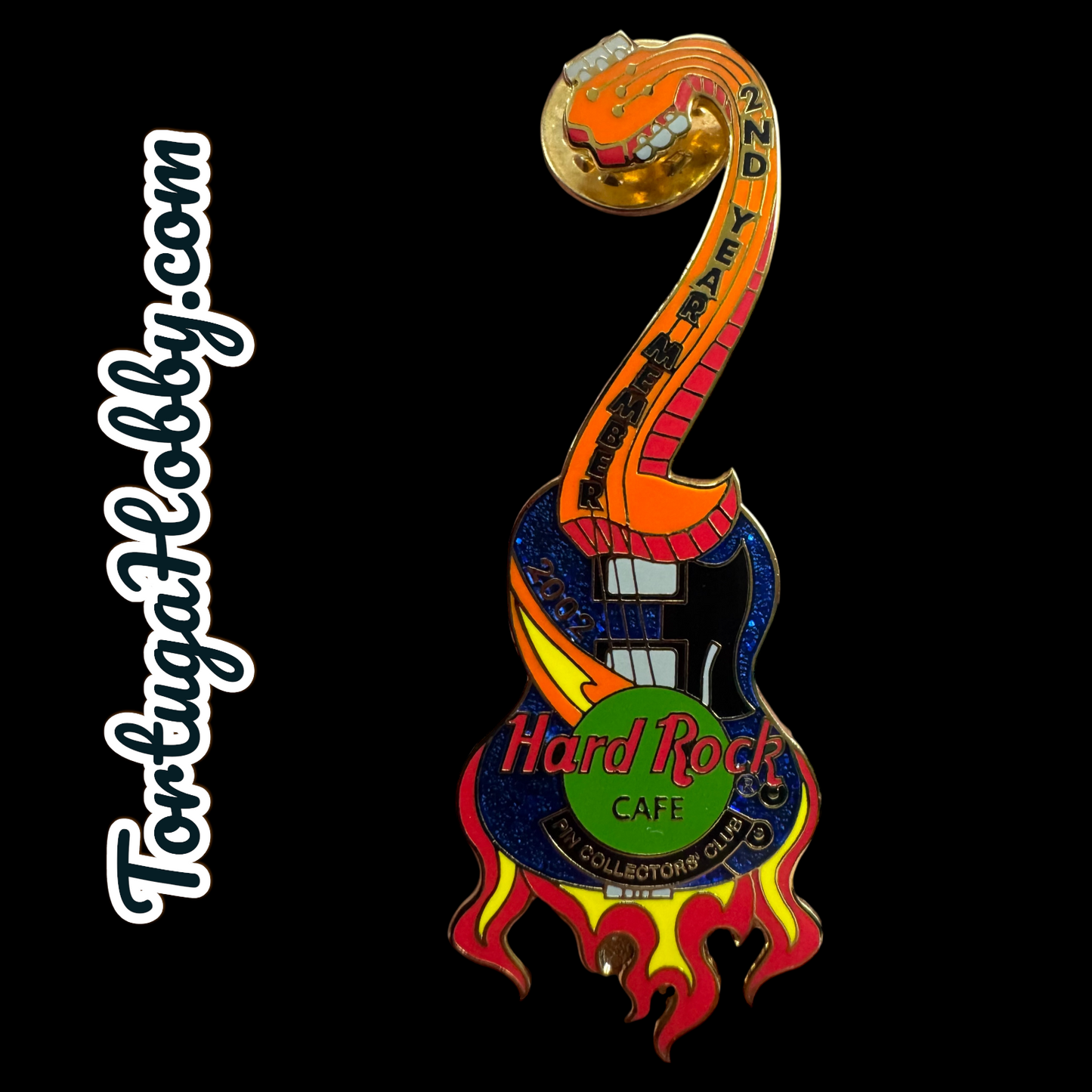 2002 - Hard Rock Cafe - 2nd Year Member Pin