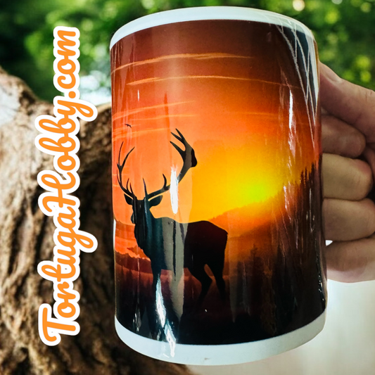 Coffee Mug - Into The Wild with Beautiful Elk