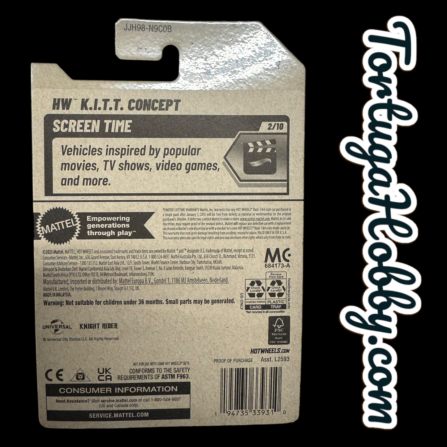 2026 - Hot Wheels - Mainline - K.I.T.T.