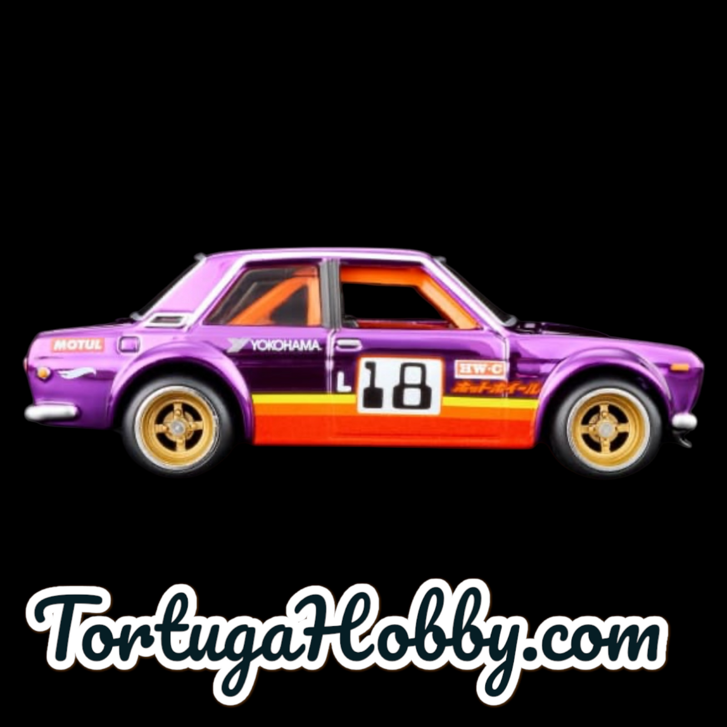 2026 - Hot Wheels Redline  '71 Datsun 510 Purple Spectraflame RealRiders