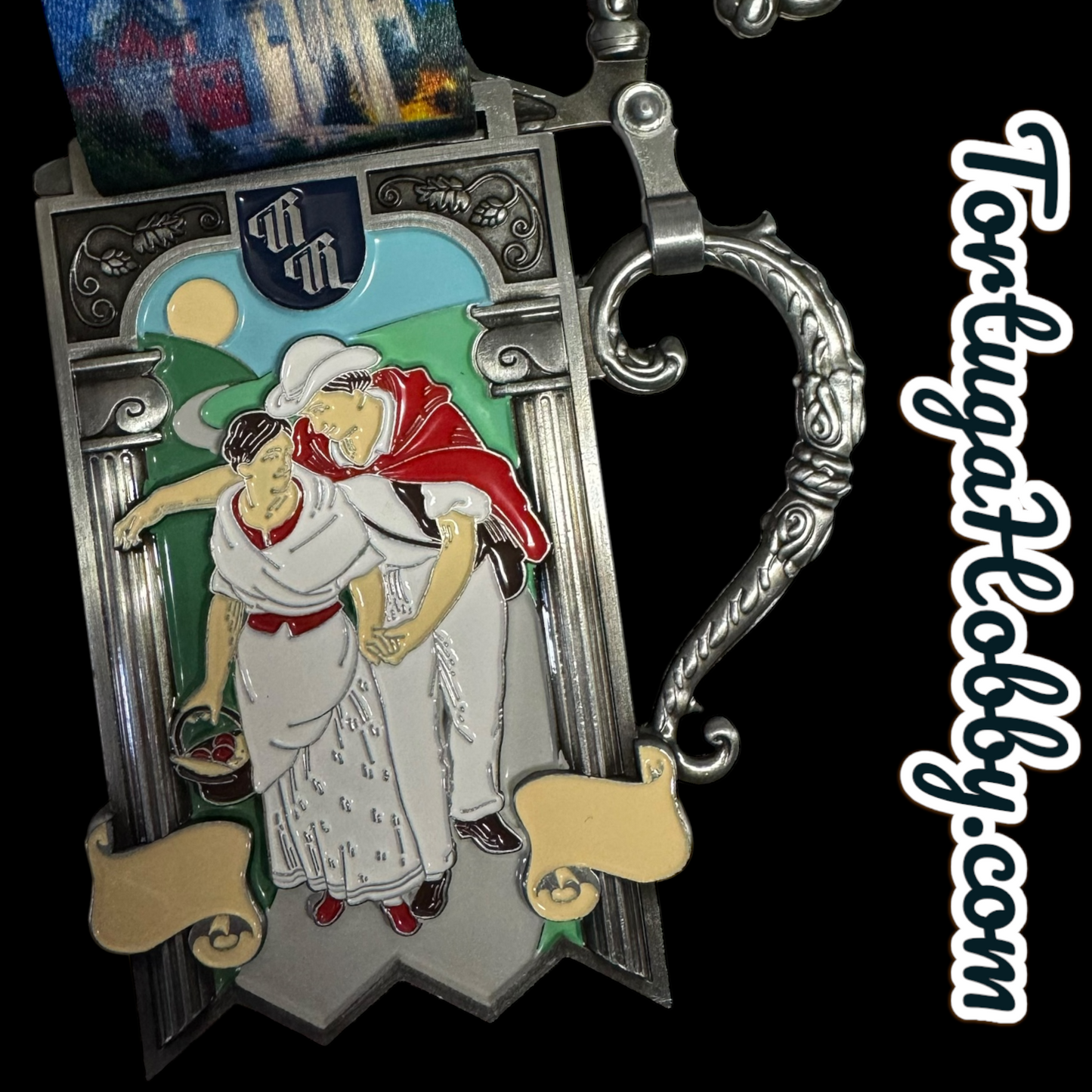 The Conqueror- Romantic Road Germany - High Quality Finishers Medal.