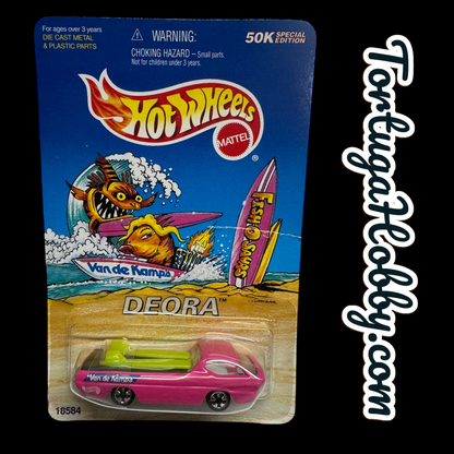 1997 - Hot Wheels Van De Kamps Promo  - DEORA 50k Edition Lime Green Boards