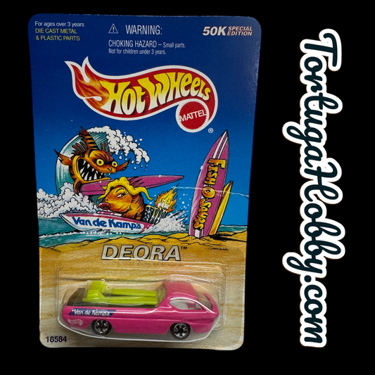 1997 - Hot Wheels Van De Kamps Promo  - DEORA 50k Edition Lime Green Boards