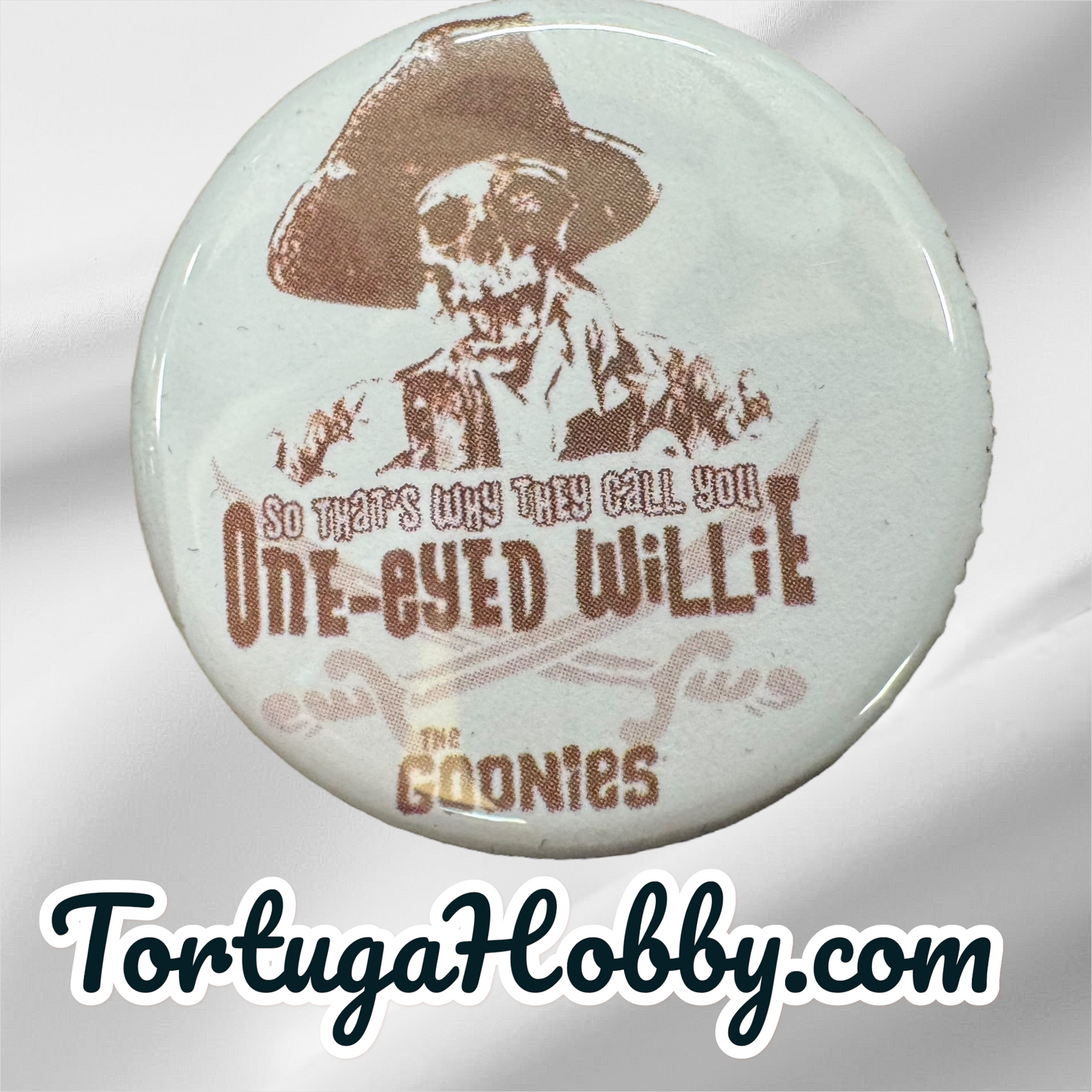 The Goonies One Eyed Willy 1.25” Button Set