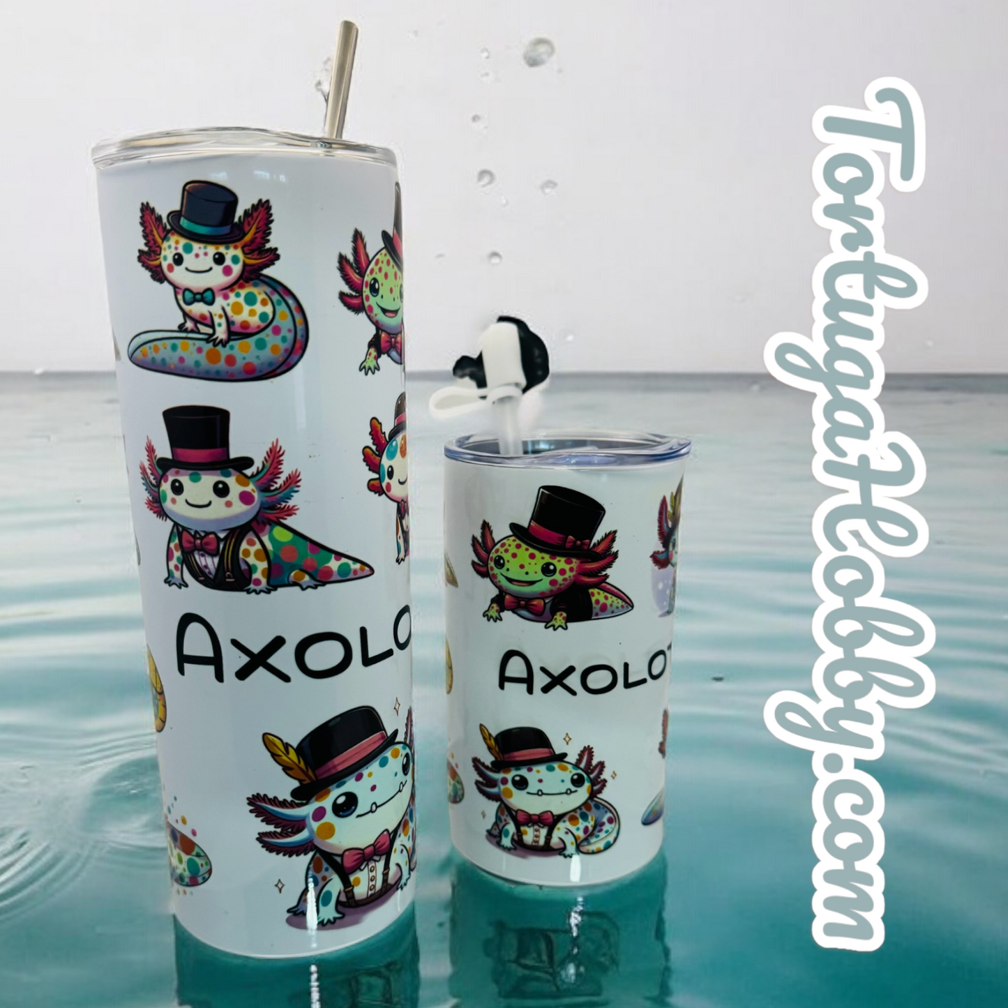 Tumbler’s - Axolotl Collection - Thin Stainless Steel 20oz Tumbler