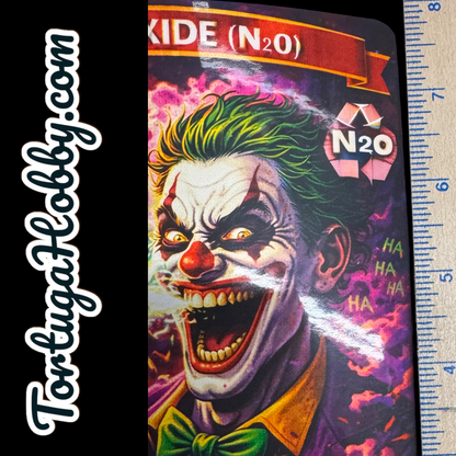 Joker NOS Bottle Nitrous Oxide Racing Label Decals Stickers