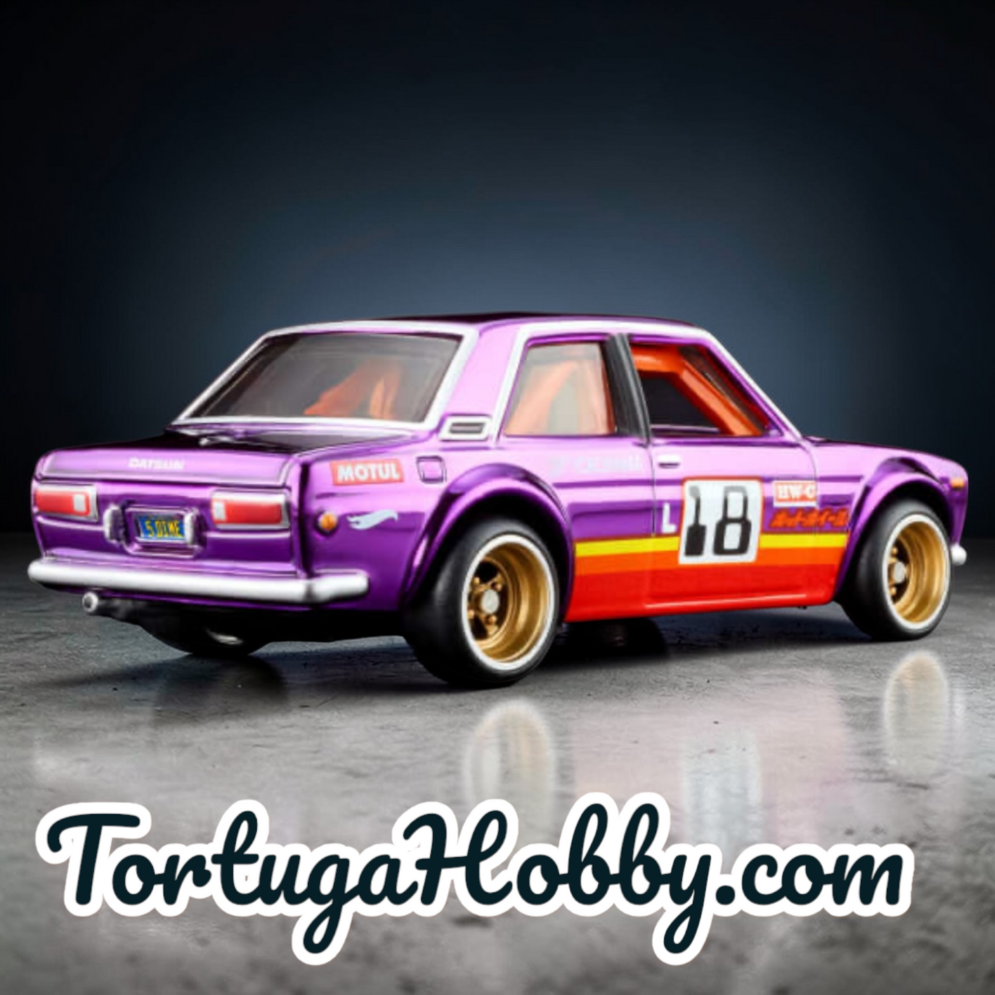 2026 - Hot Wheels Redline  '71 Datsun 510 Purple Spectraflame RealRiders