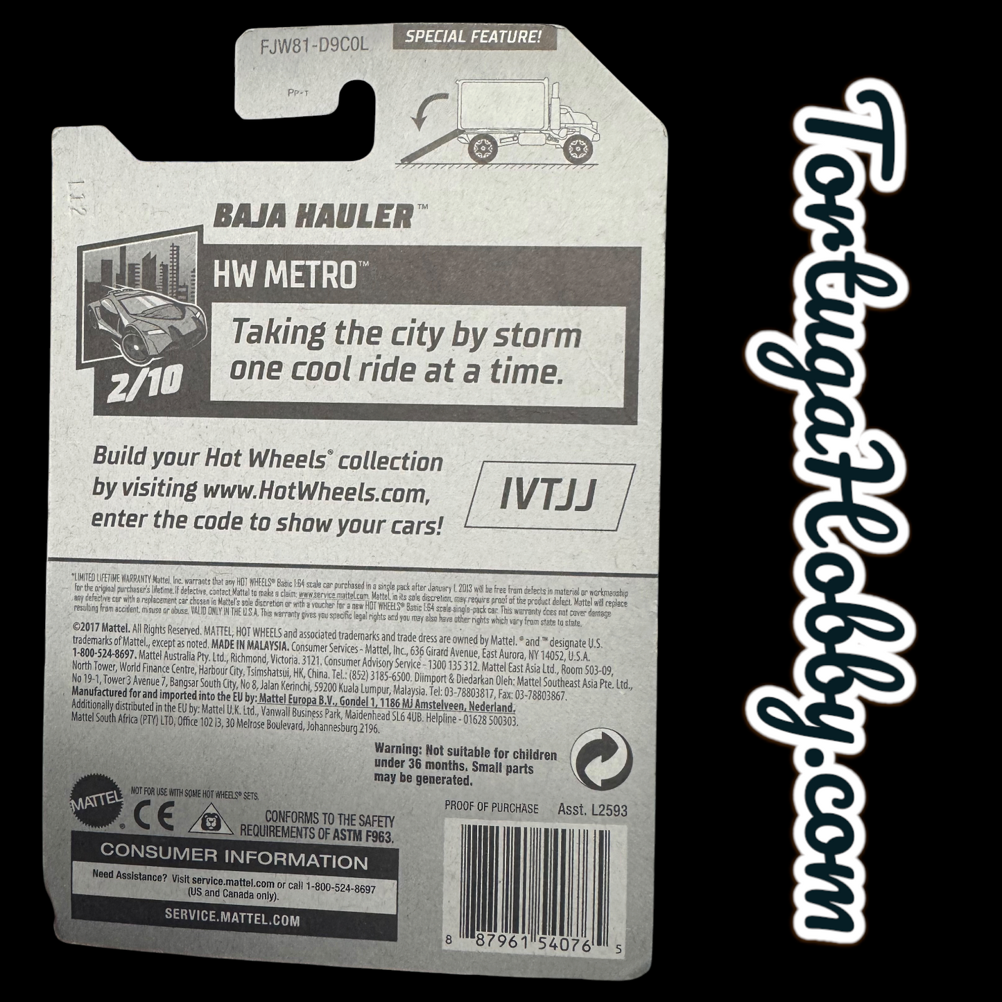 2018 - Hot Wheels - Mainline - Baja Hauler - 2 Varients