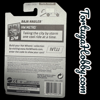 2018 - Hot Wheels - Mainline - Baja Hauler - 2 Varients