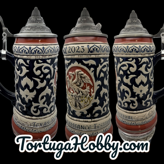 2023 Texas Renaissance Festival Tankard With Pewter Lid - Only 900