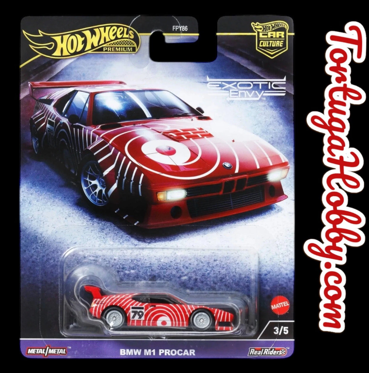 2024 Hot Wheels Premium Exotic Envy Car Culture ' BMW M1 Procar