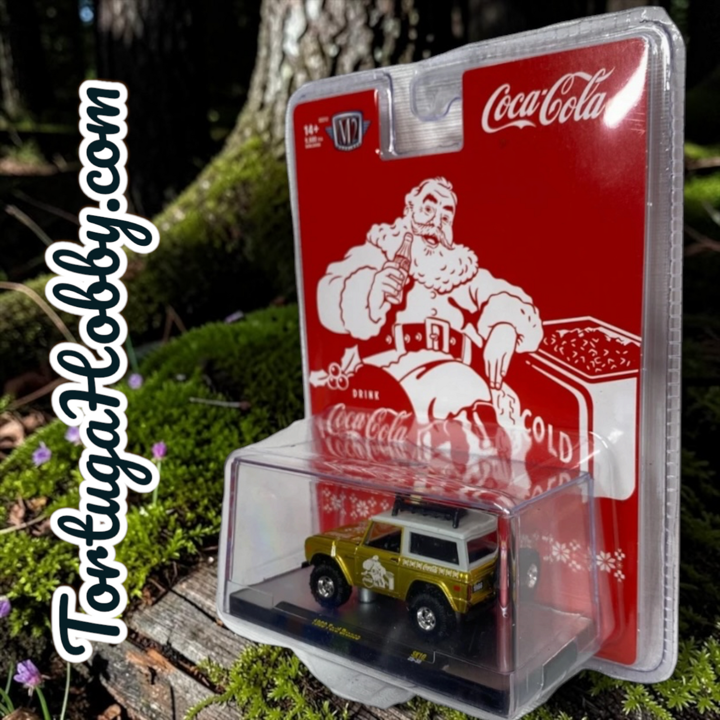 2025 M2 Machines Christmas Coca Cola 1966 Ford Bronco