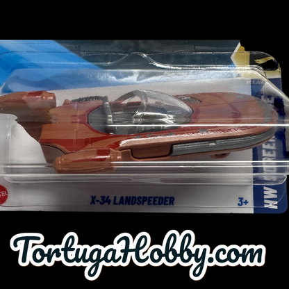 2025 - X-34 Landspeeder 31/250 Hot Wheels STAR WARS Screen Time 4/10 HYW84