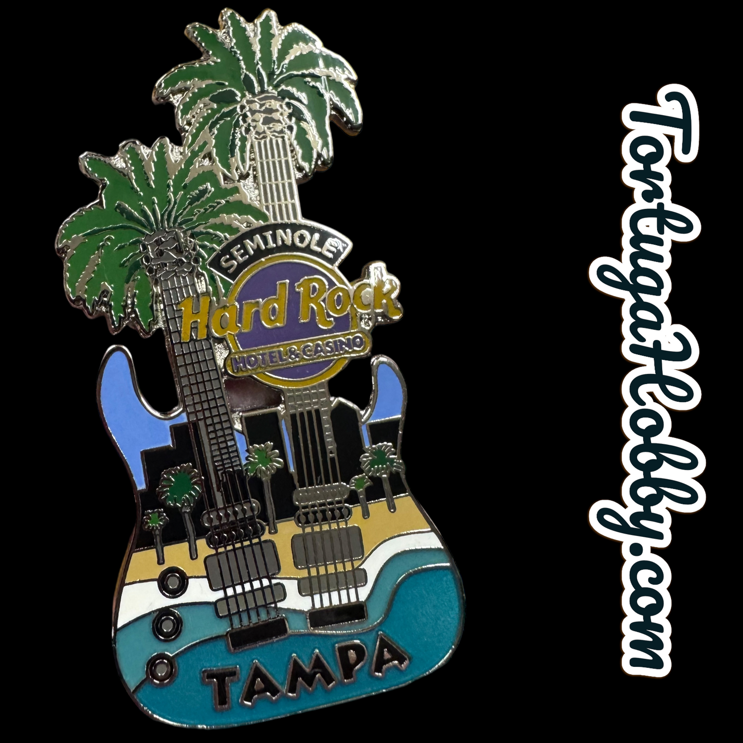2008 - Hard Rock Cafe - Tampa -  2 Pins - Limited To Only 300 Pins Made