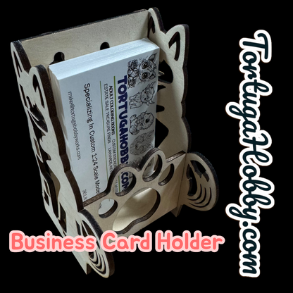 Wood Business Card Holders