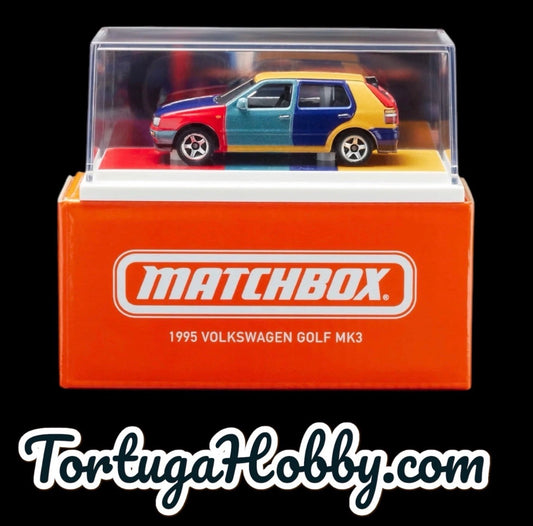 2023 - Matchbox Collectors - 1995 Volkswagen Gold MK3 Harlequin. First Edition