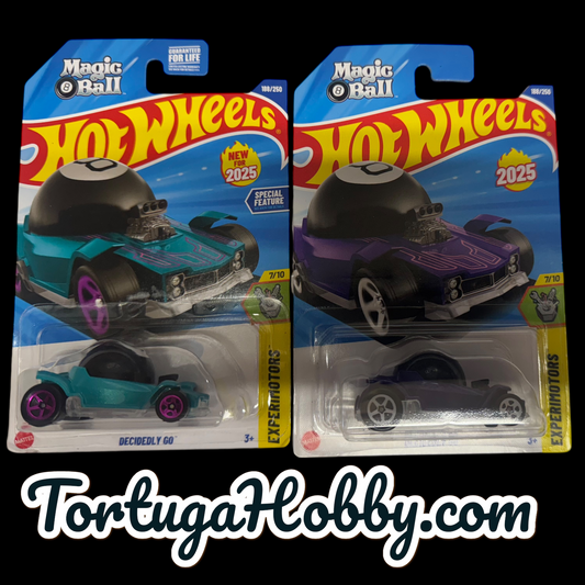 2025 - Hot Wheels - Mainline - Decidedly Go - 2 Color Variations - 2 Cars Inc.