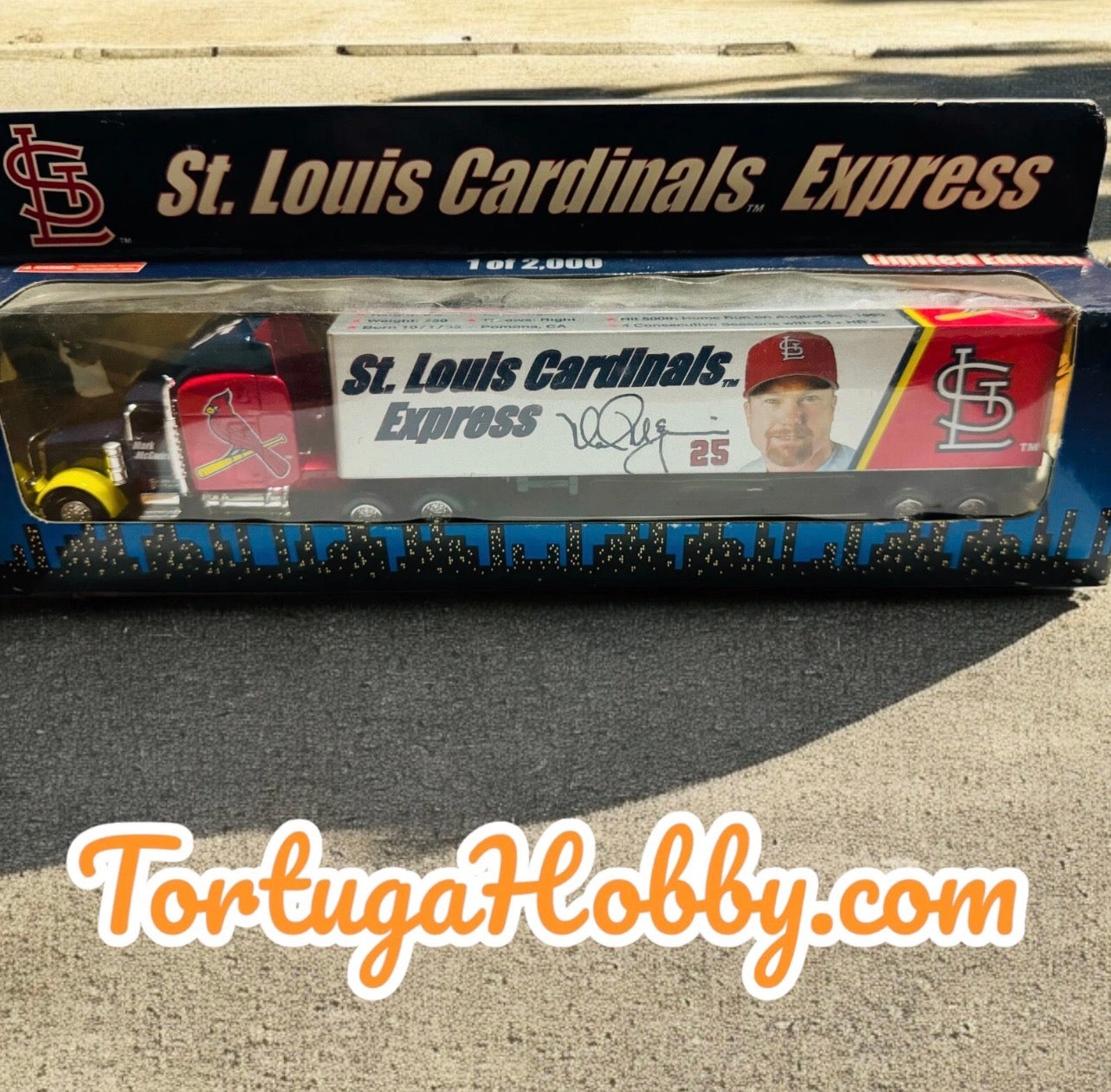 Limited Edition 1:80 Scale Mark McGuire Diesel. Arizona Cardinals Express