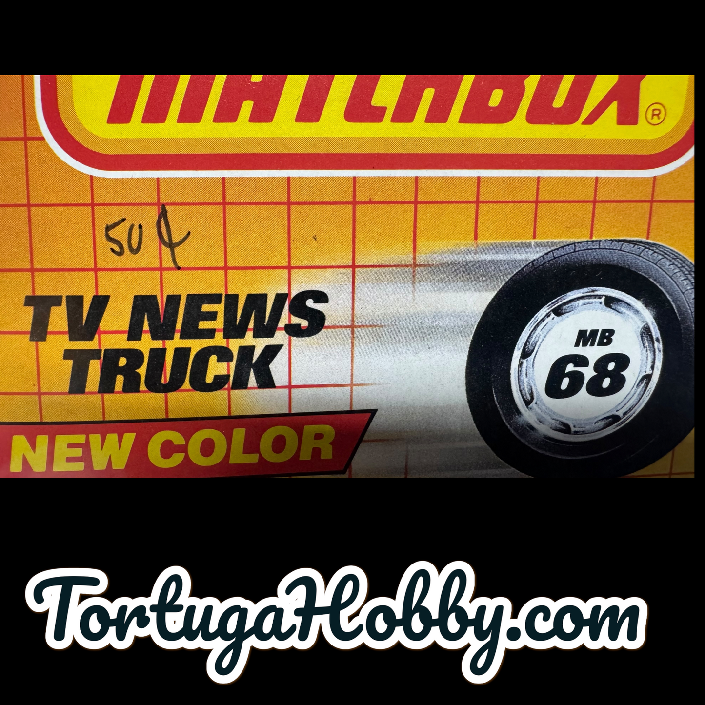 1990 - Matchbox TV News Truck and Breakdown Truck