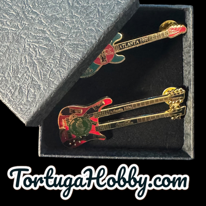 1996 - Hard Rock Cafe - Atlanta - Coca-Cola Olympic 2 Pin Set
