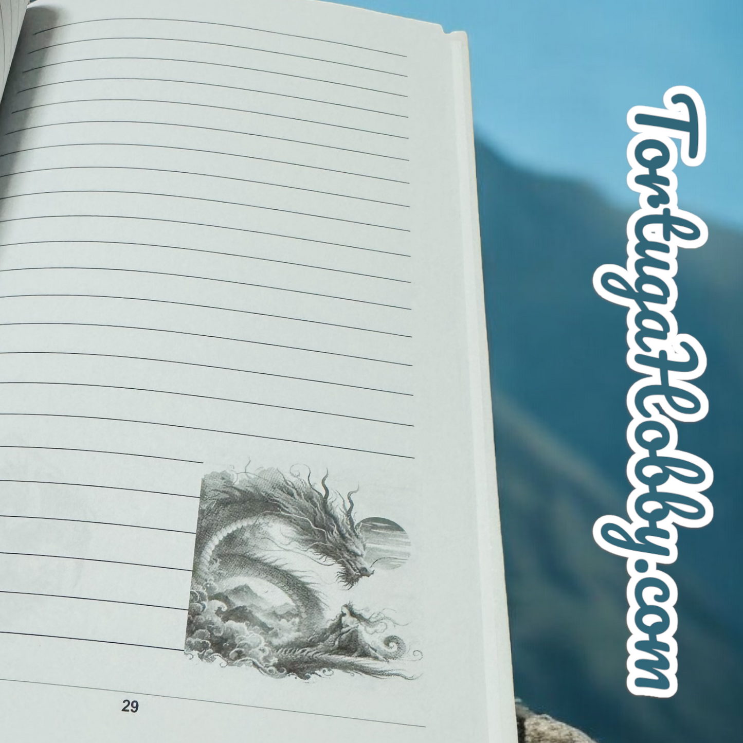 Journal of Dragons Featuring Exclusive Dragon Art on Every Page.