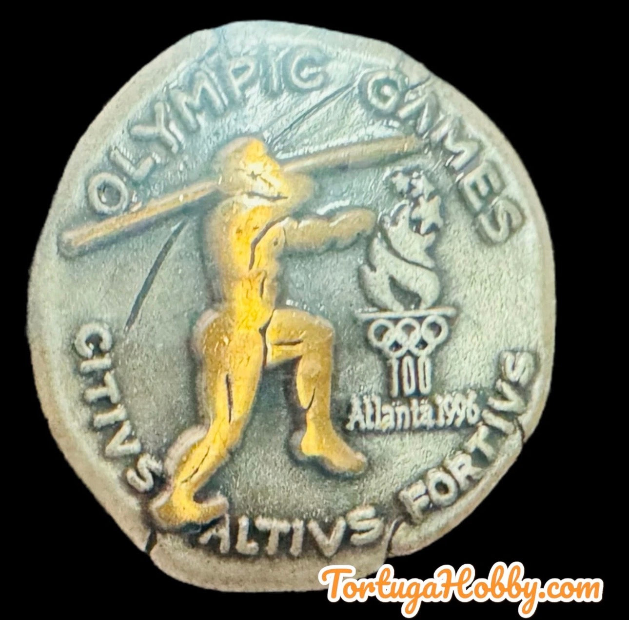 1996 OLYMPIC GAMES ANCIENT GREEK PIN SET - Almost 30 Years Old. Rare Find!