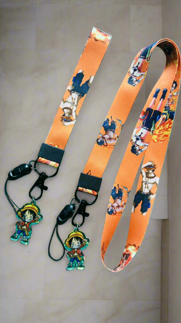 Lanyards - One Piece - Monkey D. Luffy Lanyard & Keychain Gift Set