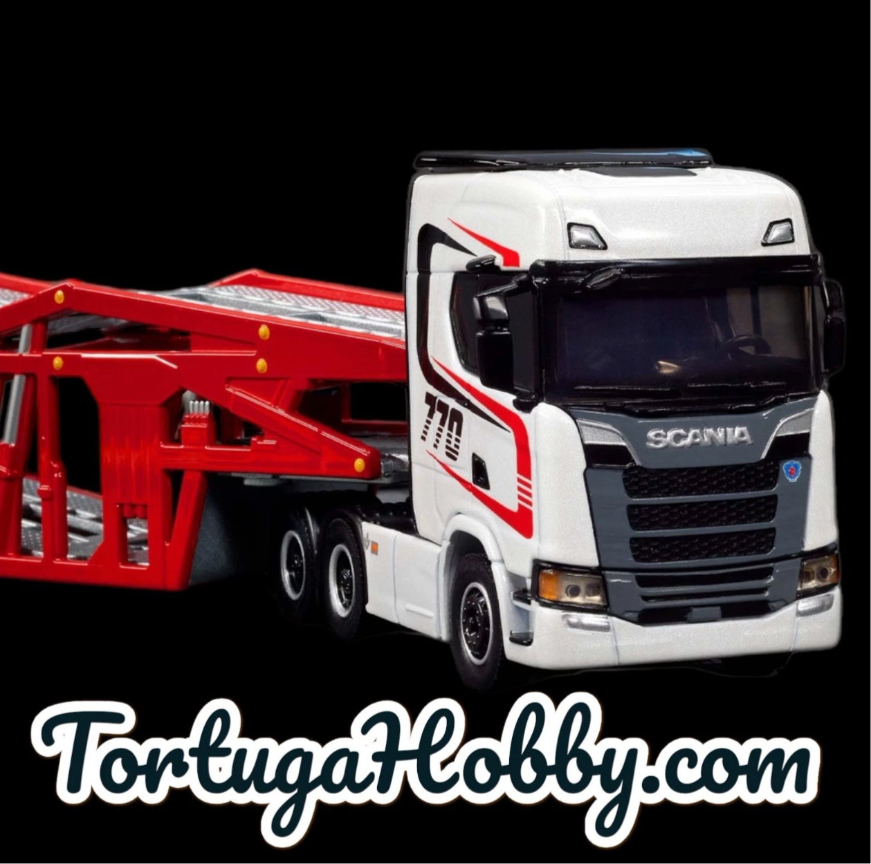 2025 Hot Wheels Collectors - Elite 64 - Scania 770 S Car Hauler