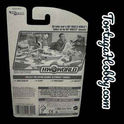 2000 - Hot Wheels - 4 Car Set - Spares & Strikes Set