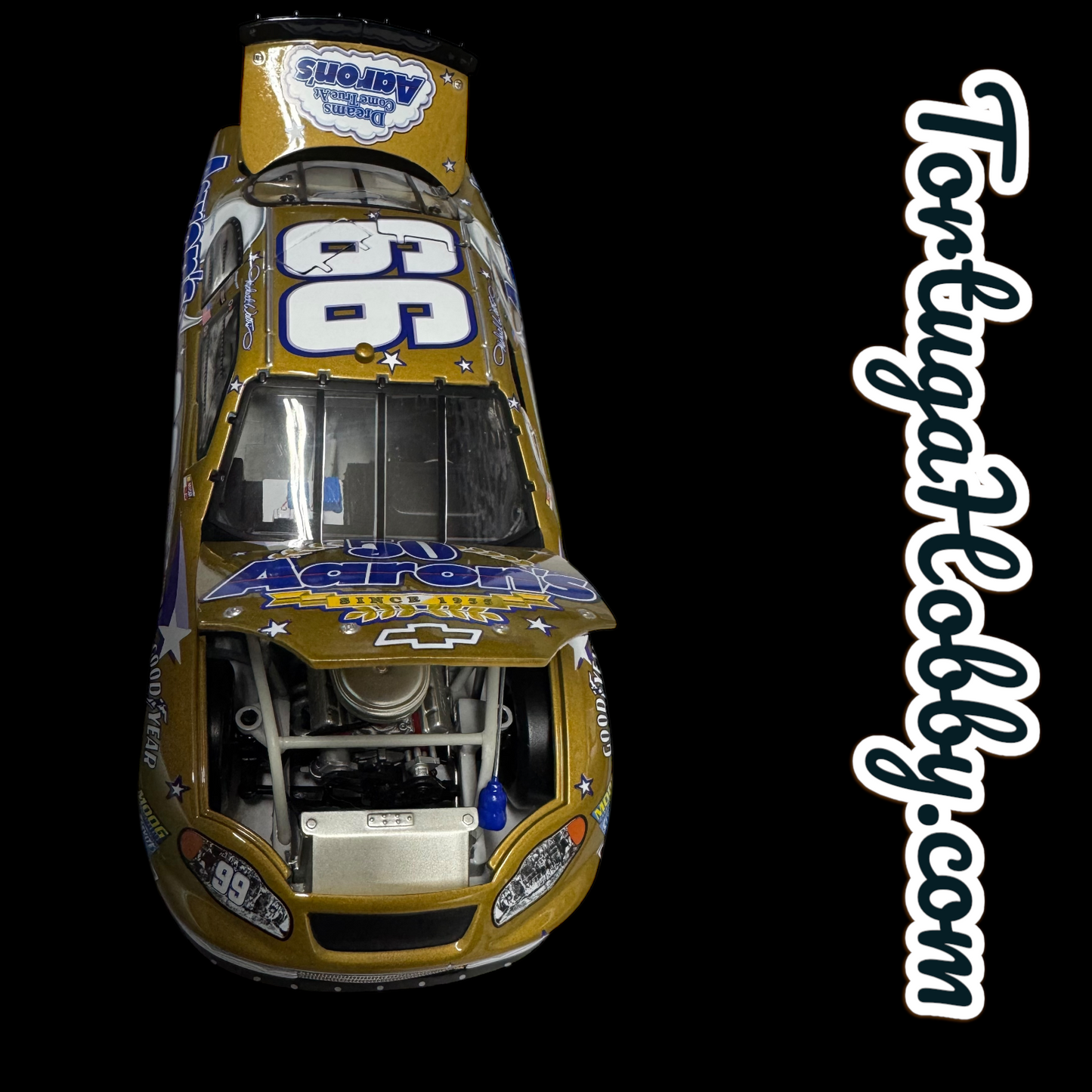 Action Racing NASCAR #99 Michael Waltrip Limited Edition Aaron’s 1:24 Scale