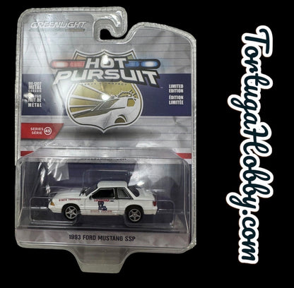 2023 - 1/64 1993 Ford Mustang SSP, Louisiana State Police, Hot Pursuit Series 45