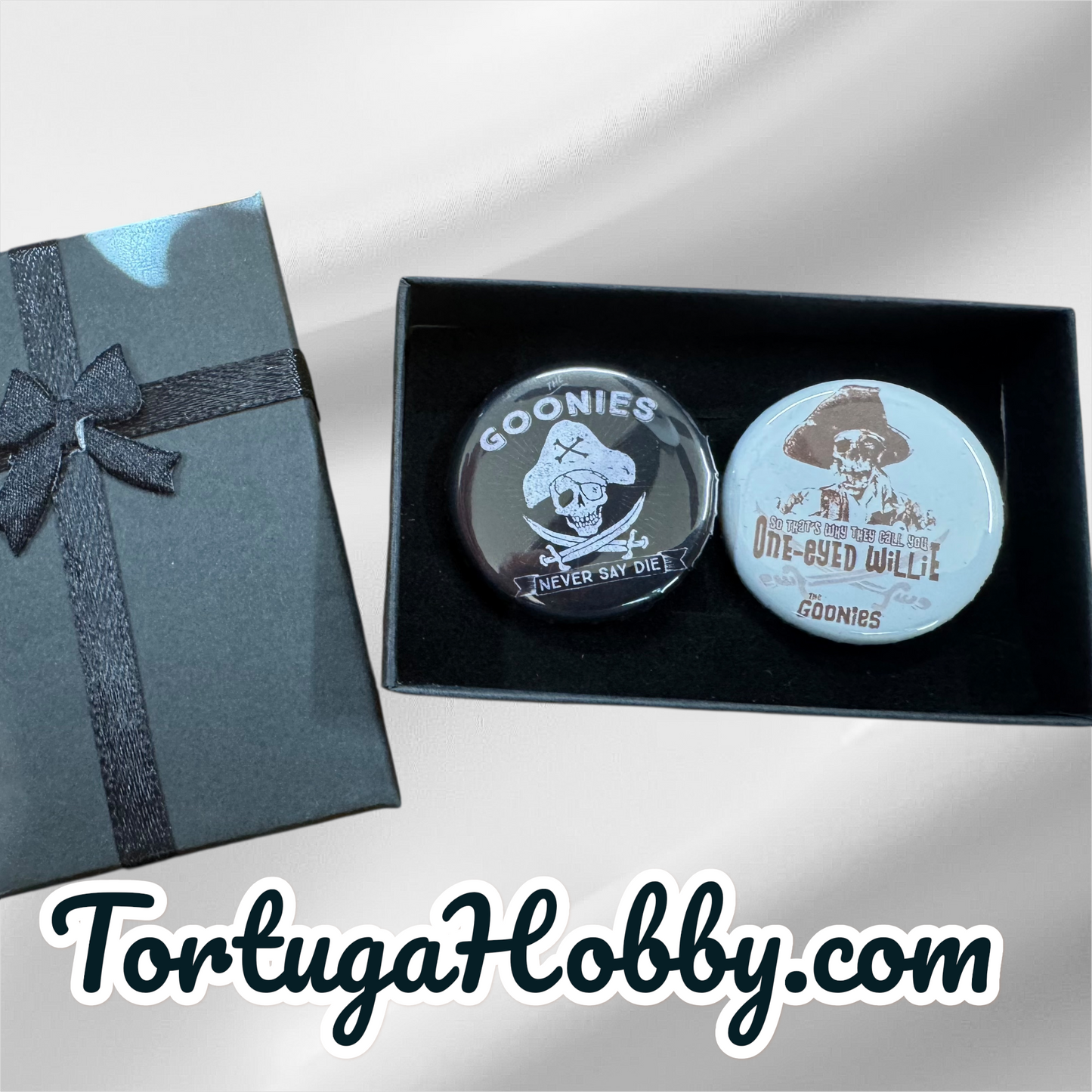 The Goonies One Eyed Willy 1.25” Button Set