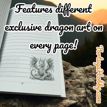 Journal of Dragons Featuring Exclusive Dragon Art on Every Page.
