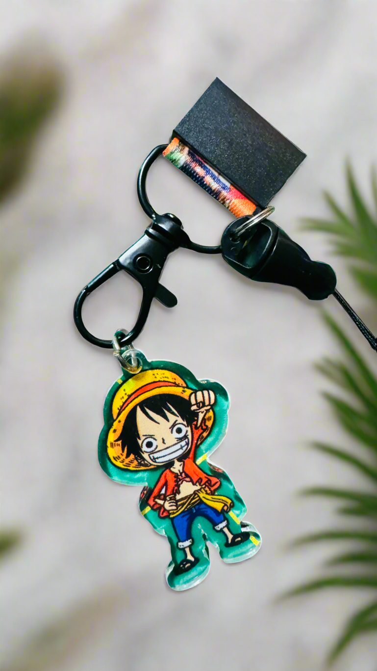 Lanyards - One Piece - Monkey D. Luffy Lanyard & Keychain Gift Set