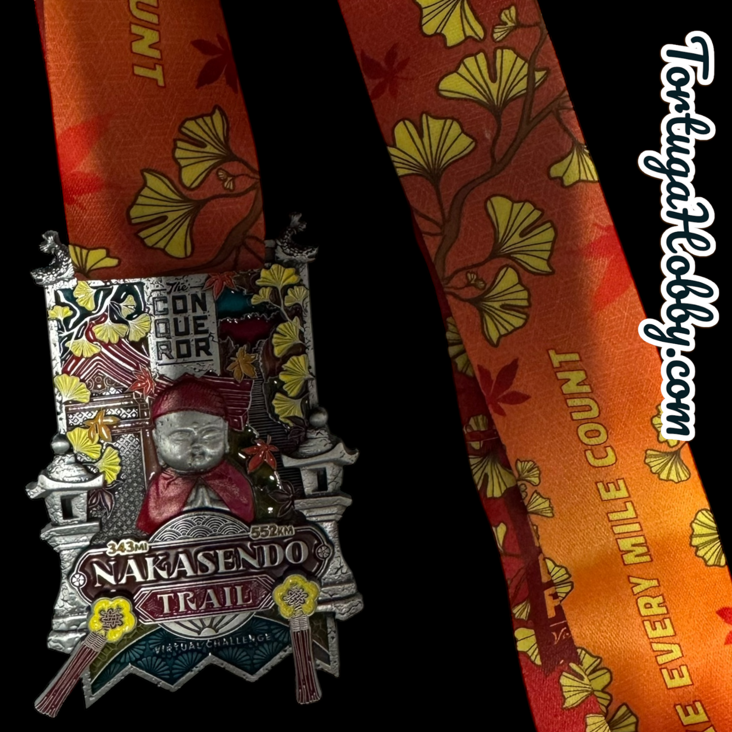 The Conqueror- Nakasendo Trail - High Quality Finishers Medal.