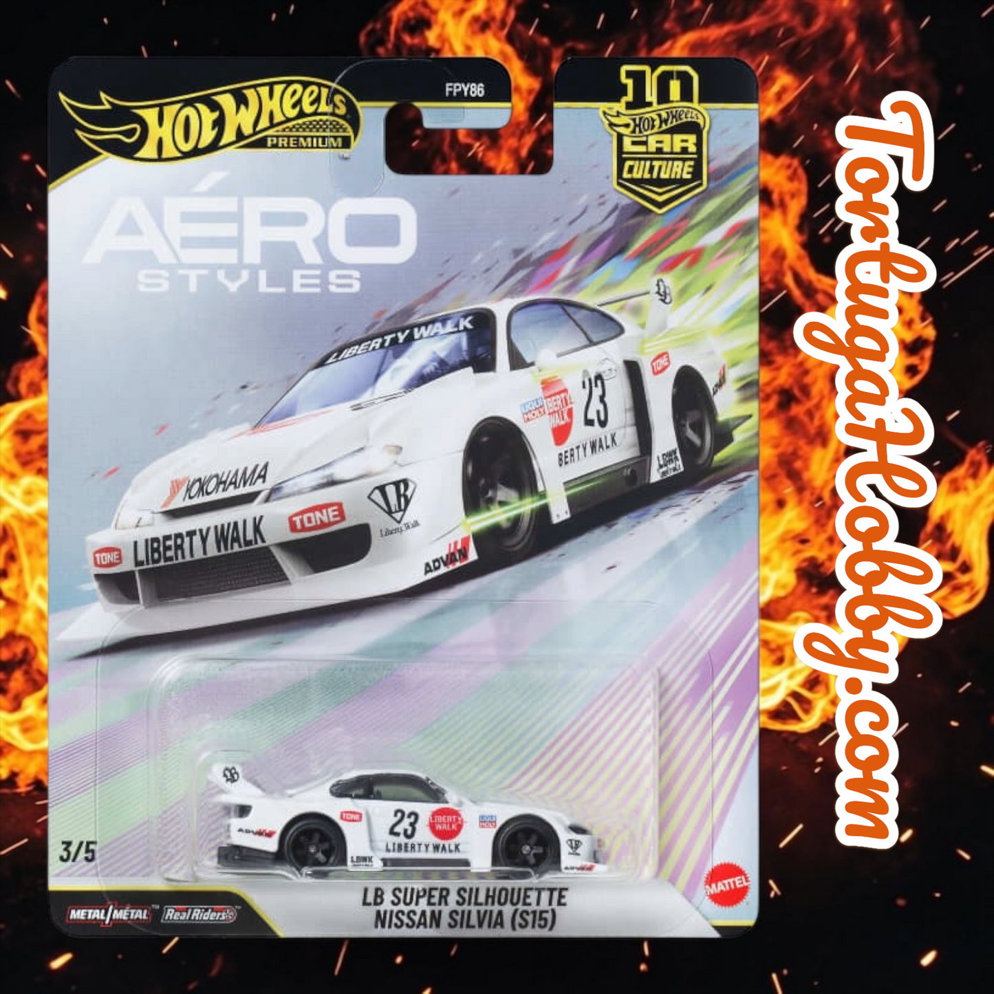 2026 - Hot Wheels Premium - Aero Styles - LB Super Silhouette Nissan Silva