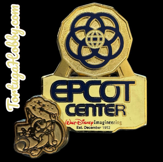 Disney Pin - WDI - 50th Anniversary - Epcot Center (Gold) LE 2500