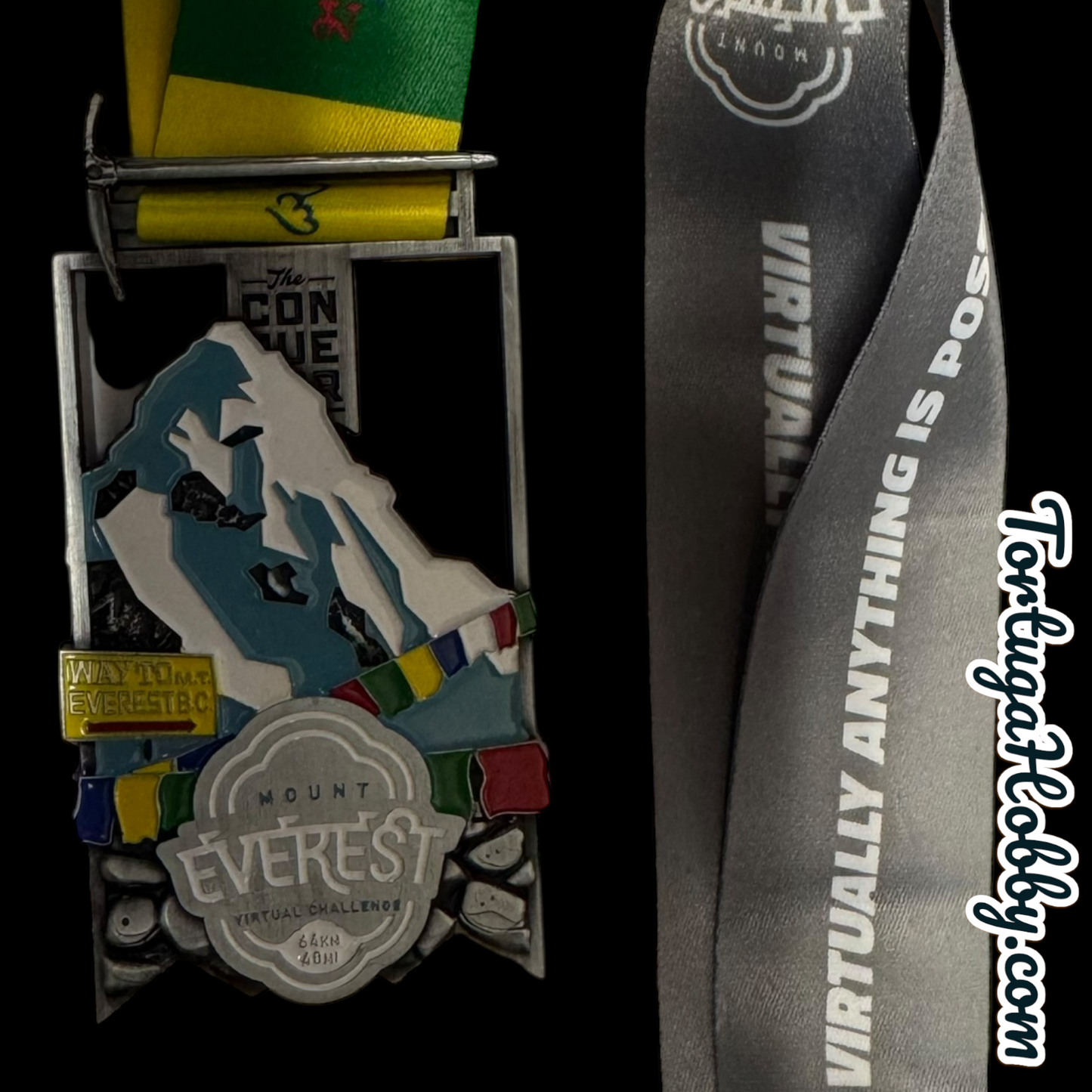 The Conqueror- Mount Everest - High Quality Finishers Medal.