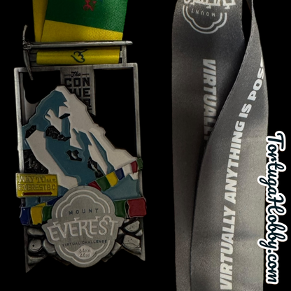 The Conqueror- Mount Everest - High Quality Finishers Medal.