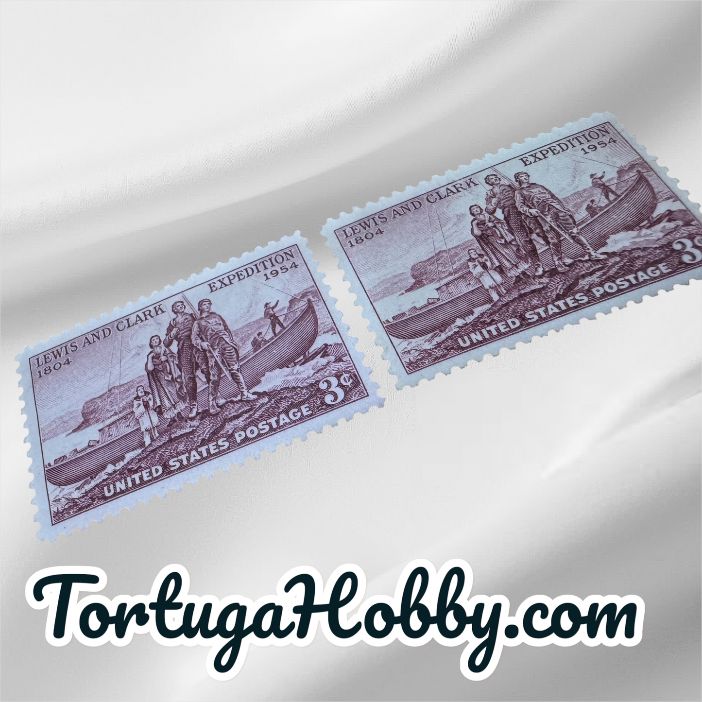 1954 - Lewis And Clark Expedition- Includes 2 Stamps - SCOTT #1063