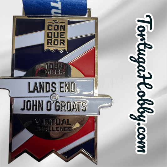 The Conquerors - Virtual Adventure Medals - Land’s End - John O’Groats