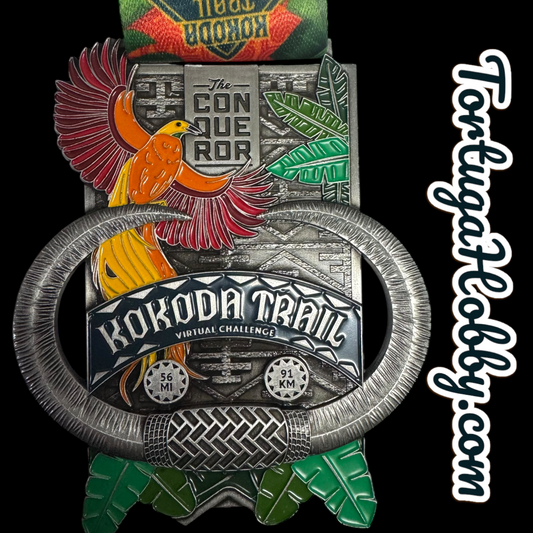 The Conquerors - New Guinea - Kokoda Trail - High Quality Finishers Medal.
