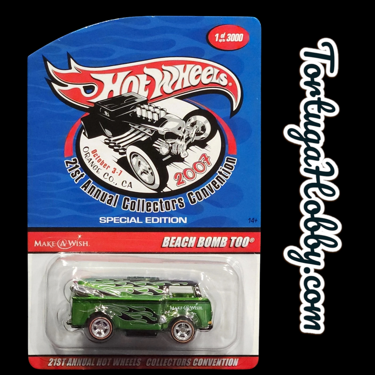 2007 - Hot Wheels Beach Bomb Too 21st Annual Collectors Convention Car 1 of 3000