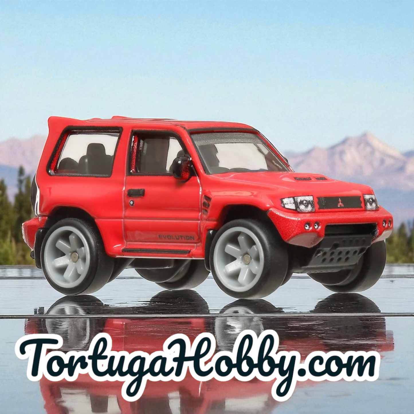 2024 - Hot Wheels - Mitsubishi Pajero Revolution Red Terra Trek FPY86-961 C 1/64