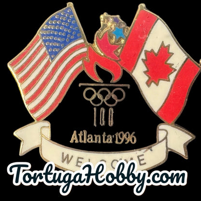 1996 Atlanta OLYMPIC GAMES COLLECTOR PIN SET LIMITED EDITION - Welcome World
