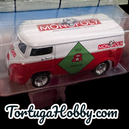 1991 - Johnny Lightning- Monopoly- Free Parking - 60’s VW Van With Game Token