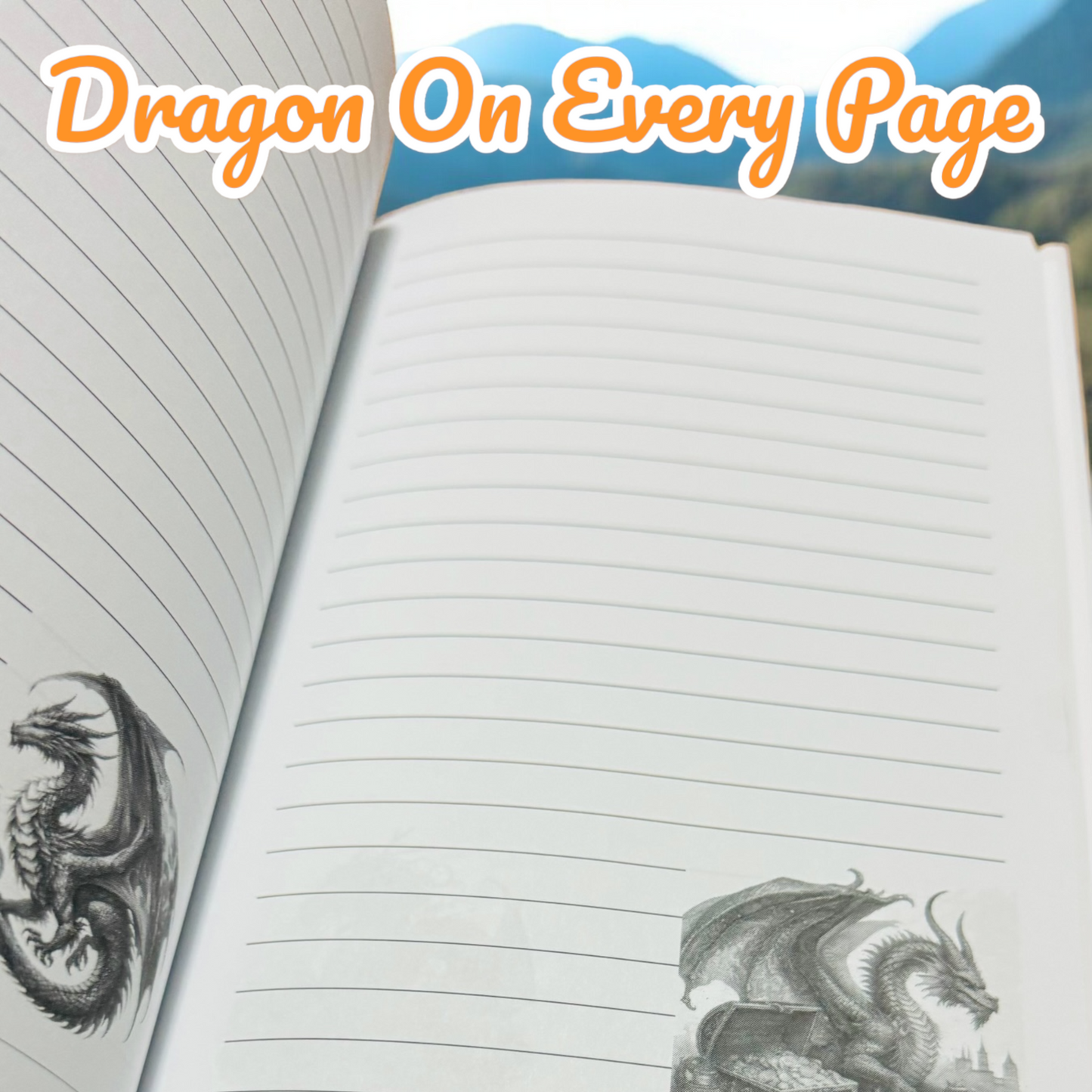 Journal of Dragons Featuring Exclusive Dragon Art on Every Page.