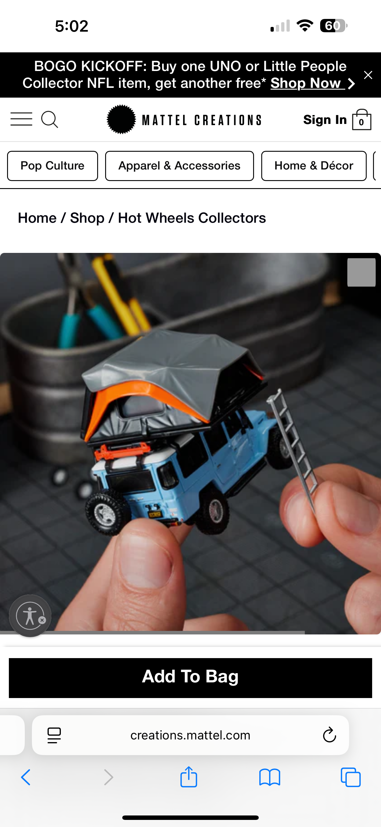 2025 - Hot Wheels - Elite 64 - Mod Shop 1982 Custom Toyota Land Cruiser FJ45