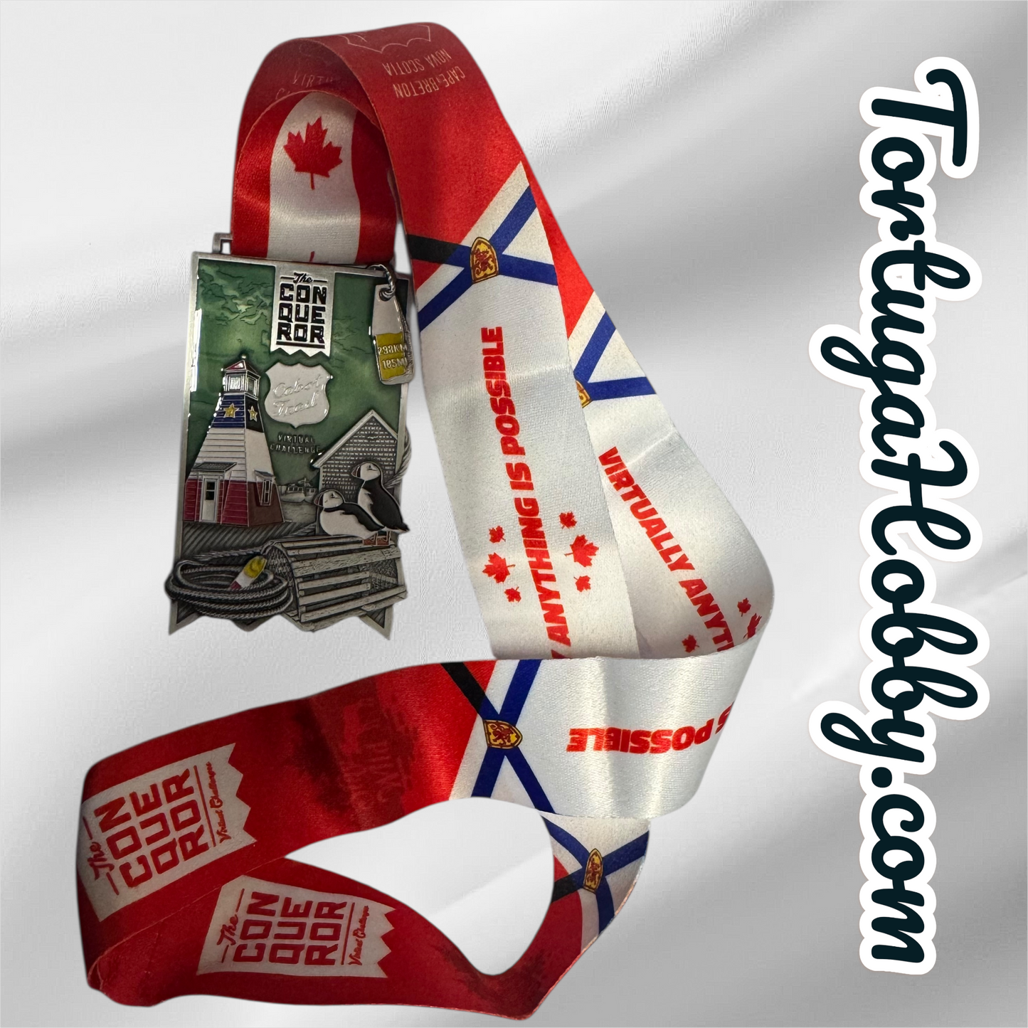 The Conquerors - Virtual Adventure Medals - Cabot Trail Nova Scotia Canada